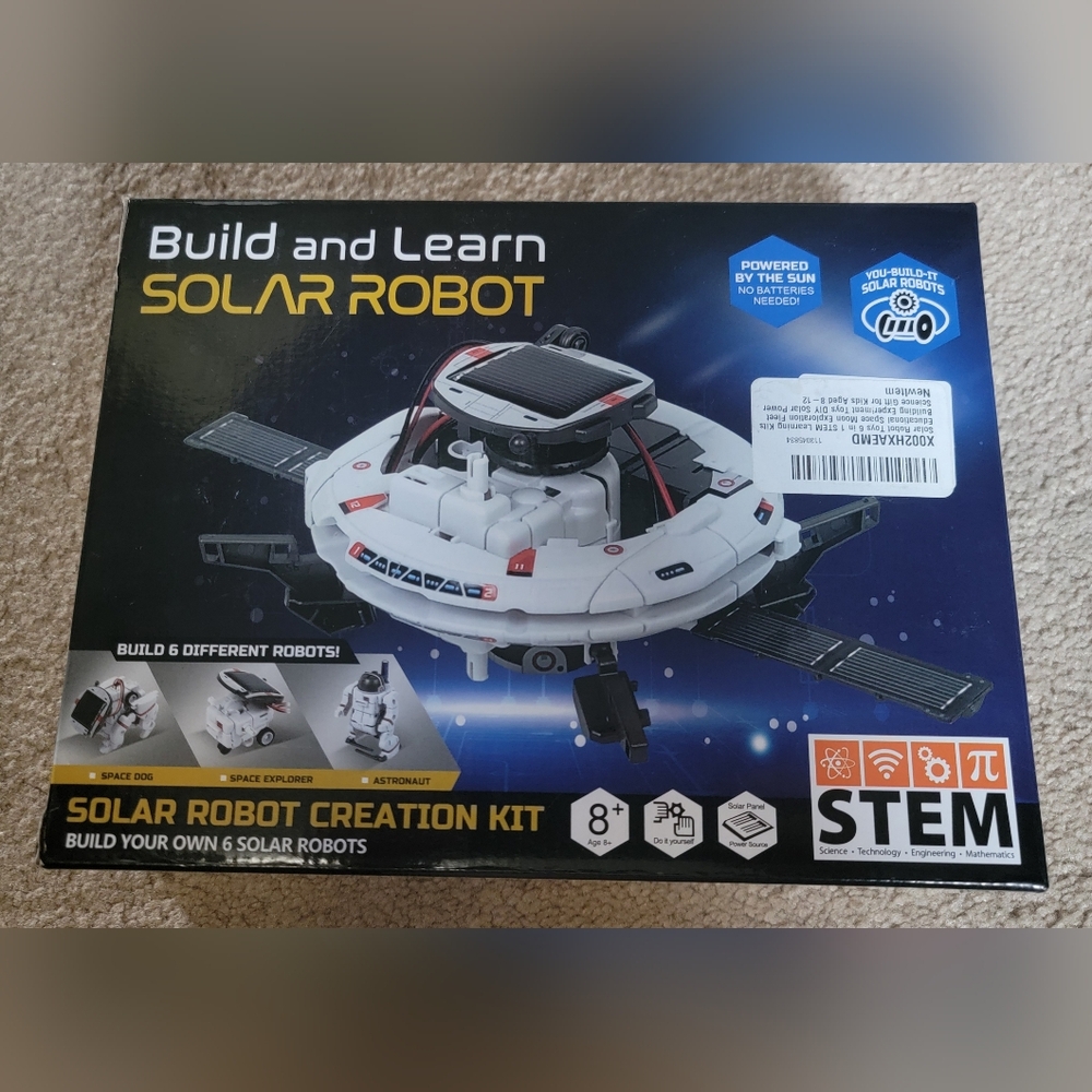 Build and Learn Solar Robot